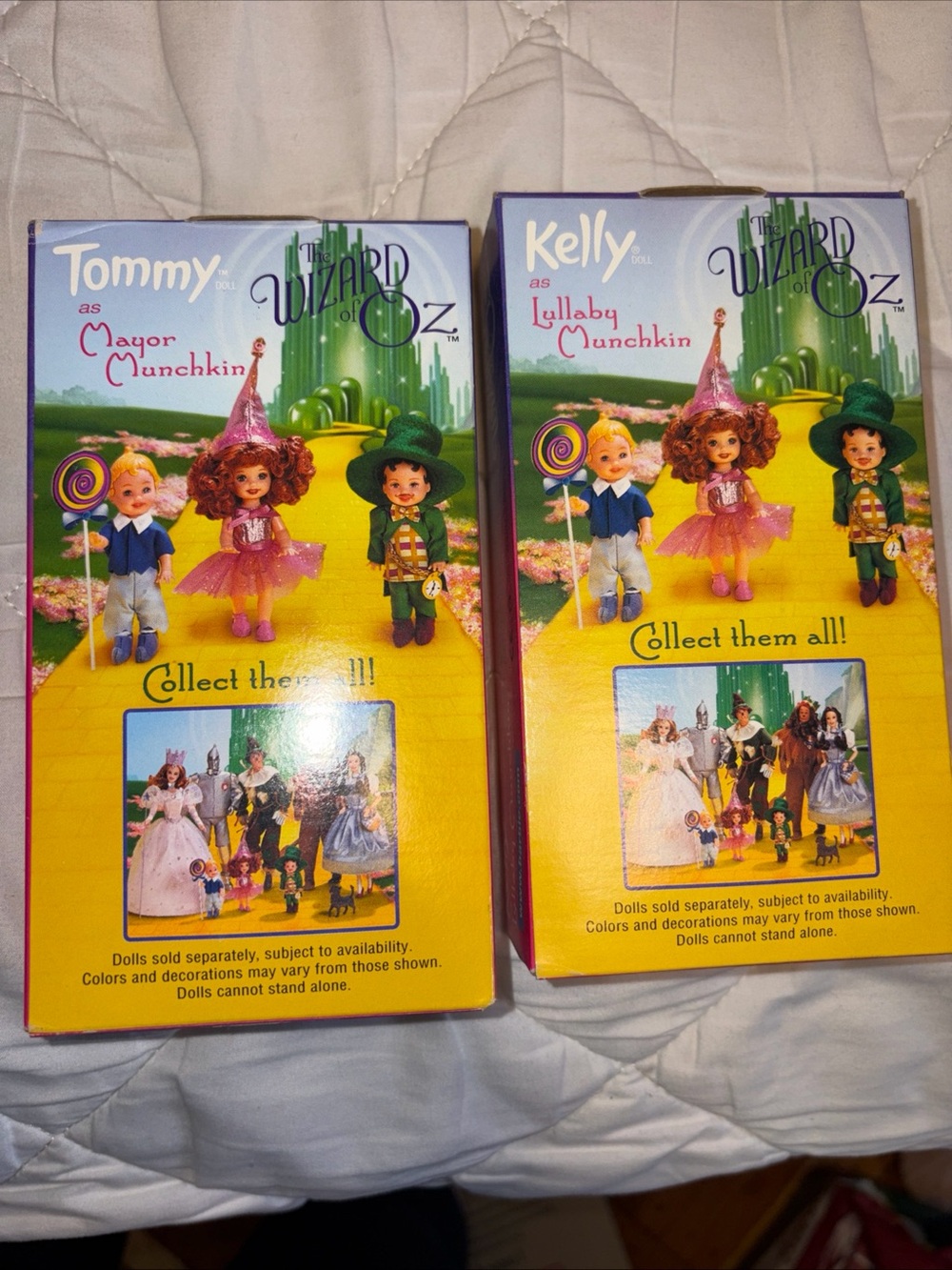 Mattel Kelly as Lullaby Munchkin and Tommy as Mayor Munchkin - Wizard of Oz Set - Picture 5 of 8